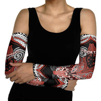 Aotearoa Iwi Rongowhakaata Personalised Arm Sleeves Maori Kowhaiwhai Pattern LT19 - Polynesian Pride