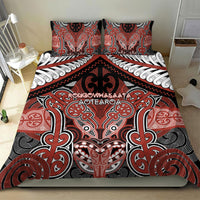 Aotearoa Iwi Rongowhakaata Bedding Set Maori Kowhaiwhai Pattern LT19 - Polynesian Pride