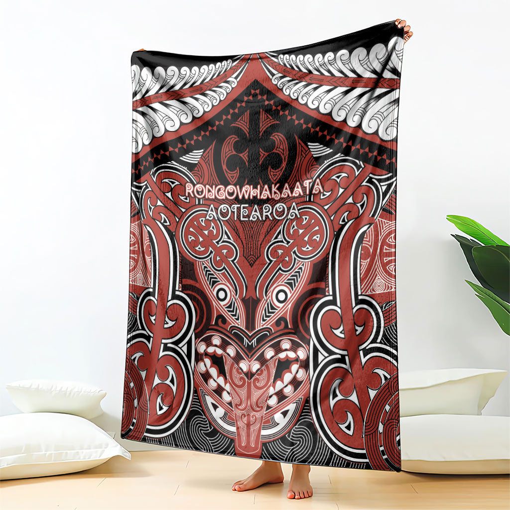 Aotearoa Iwi Rongowhakaata Blanket Maori Kowhaiwhai Pattern LT19 - Polynesian Pride