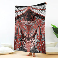 Aotearoa Iwi Rongowhakaata Blanket Maori Kowhaiwhai Pattern LT19 - Polynesian Pride