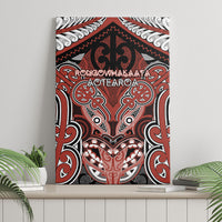 Aotearoa Iwi Rongowhakaata Canvas Wall Art Maori Kowhaiwhai Pattern LT19 - Polynesian Pride
