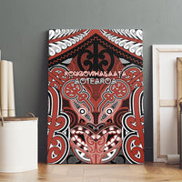 Aotearoa Iwi Rongowhakaata Canvas Wall Art Maori Kowhaiwhai Pattern LT19 - Polynesian Pride