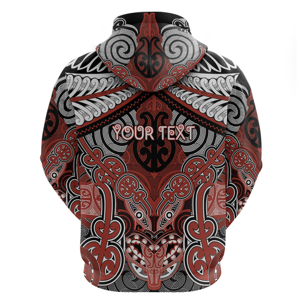 Aotearoa Iwi Rongowhakaata Personalised Hoodie Maori Kowhaiwhai Pattern LT19 - Polynesian Pride