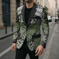 Aotearoa Iwi Ngati Raukawa Personalised Blazer Maori Kowhaiwhai Pattern LT19 - Polynesian Pride