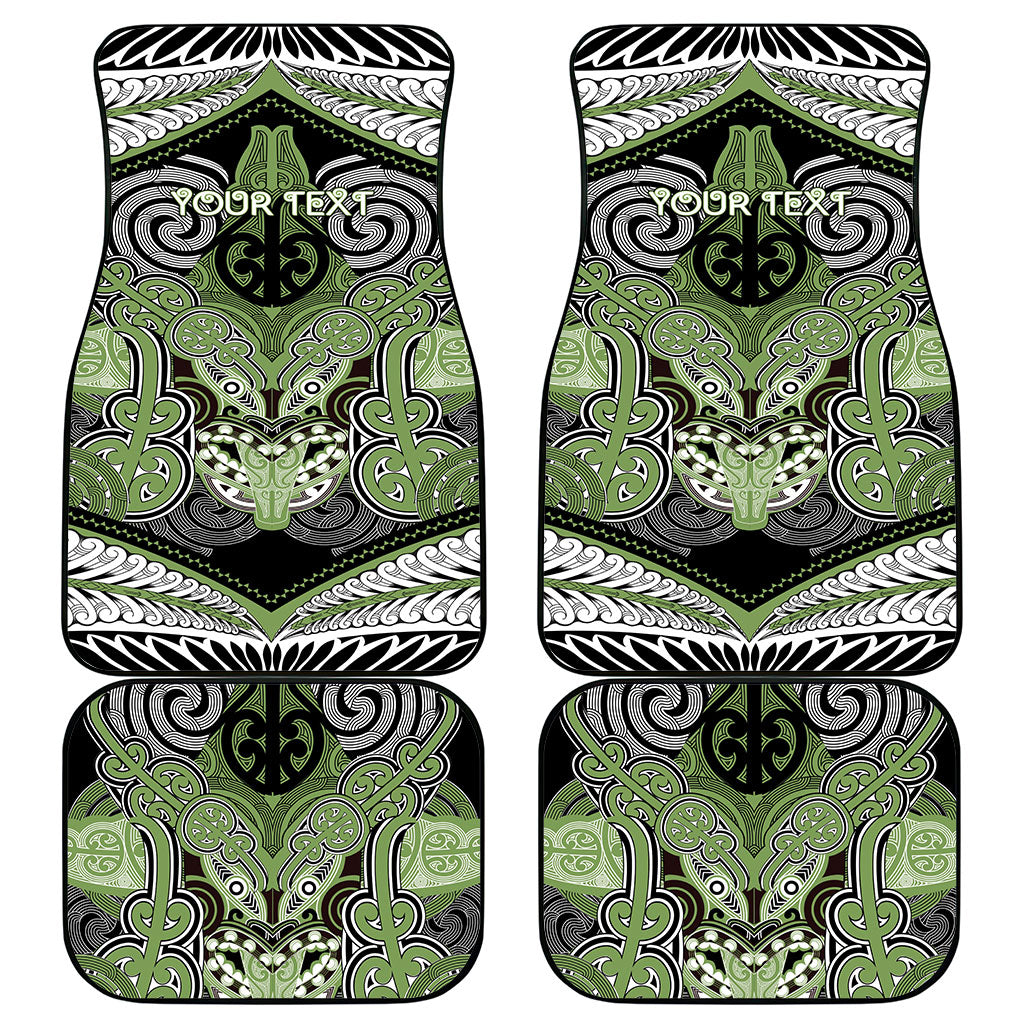 Aotearoa Iwi Ngati Raukawa Personalised Car Mats Maori Kowhaiwhai Pattern LT19 - Polynesian Pride