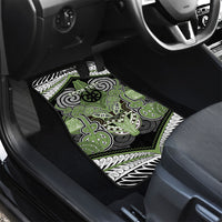 Aotearoa Iwi Ngati Raukawa Personalised Car Mats Maori Kowhaiwhai Pattern LT19 - Polynesian Pride