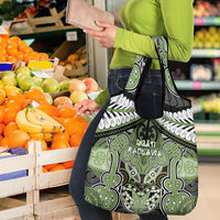 Aotearoa Iwi Ngati Raukawa Grocery Bag Maori Kowhaiwhai Pattern LT19 - Polynesian Pride