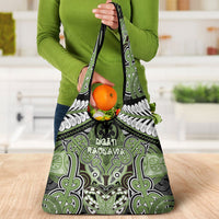 Aotearoa Iwi Ngati Raukawa Grocery Bag Maori Kowhaiwhai Pattern LT19 - Polynesian Pride