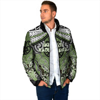 Aotearoa Iwi Ngati Raukawa Personalised Padded Jacket Maori Kowhaiwhai Pattern LT19 - Polynesian Pride