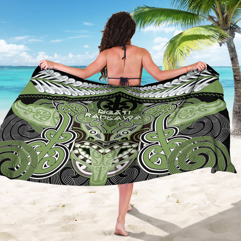 Aotearoa Iwi Ngati Raukawa Sarong Maori Kowhaiwhai Pattern LT19 - Polynesian Pride