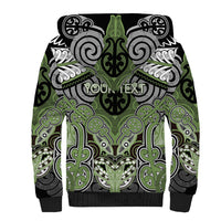 Aotearoa Iwi Ngati Raukawa Personalised Sherpa Hoodie Maori Kowhaiwhai Pattern LT19 - Polynesian Pride