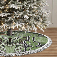 Aotearoa Iwi Ngati Raukawa Tree Skirt Maori Kowhaiwhai Pattern LT19 - Polynesian Pride