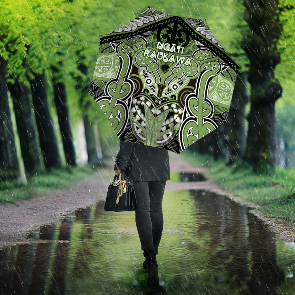 Aotearoa Iwi Ngati Raukawa Umbrella Maori Kowhaiwhai Pattern LT19 - Polynesian Pride