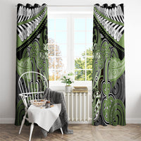 Aotearoa Iwi Ngati Raukawa Window Curtain Maori Kowhaiwhai Pattern LT19 - Polynesian Pride