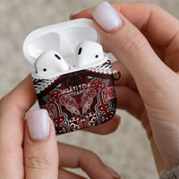 Aotearoa Iwi Ngati Toa AirPods Case Maori Kowhaiwhai Pattern LT19 - Polynesian Pride