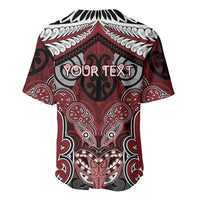 Aotearoa Iwi Ngati Toa Personalised Baseball Jersey Maori Kowhaiwhai Pattern LT19 - Polynesian Pride