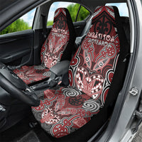 Aotearoa Iwi Ngati Toa Car Seat Cover Maori Kowhaiwhai Pattern LT19 - Polynesian Pride