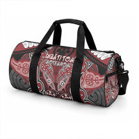 Aotearoa Iwi Ngati Toa Duffle Bag Maori Kowhaiwhai Pattern LT19 - Polynesian Pride