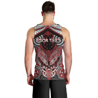 Aotearoa Iwi Ngati Toa Personalised Men Tank Top Maori Kowhaiwhai Pattern LT19 - Polynesian Pride