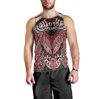 Aotearoa Iwi Ngati Toa Personalised Men Tank Top Maori Kowhaiwhai Pattern LT19 - Polynesian Pride