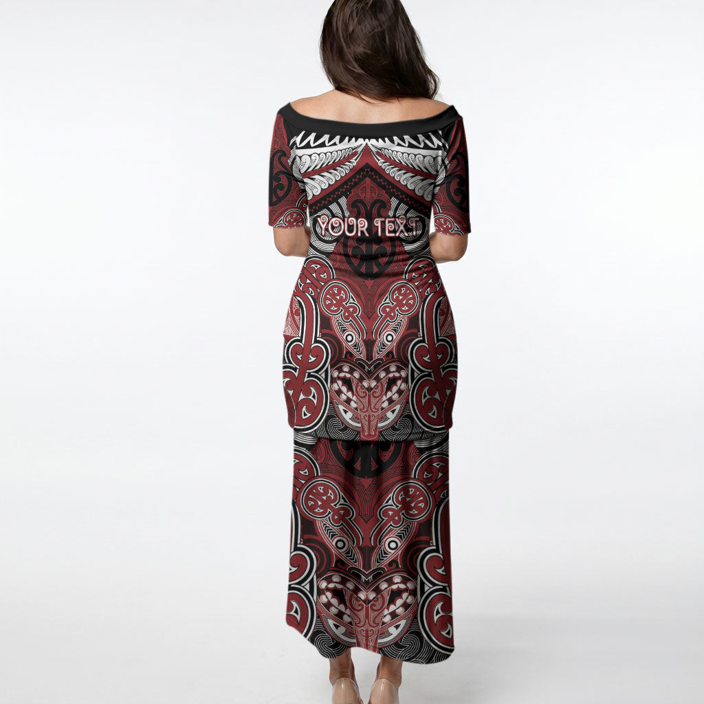 Aotearoa Iwi Ngati Toa Personalised Puletasi Maori Kowhaiwhai Pattern LT19 - Polynesian Pride