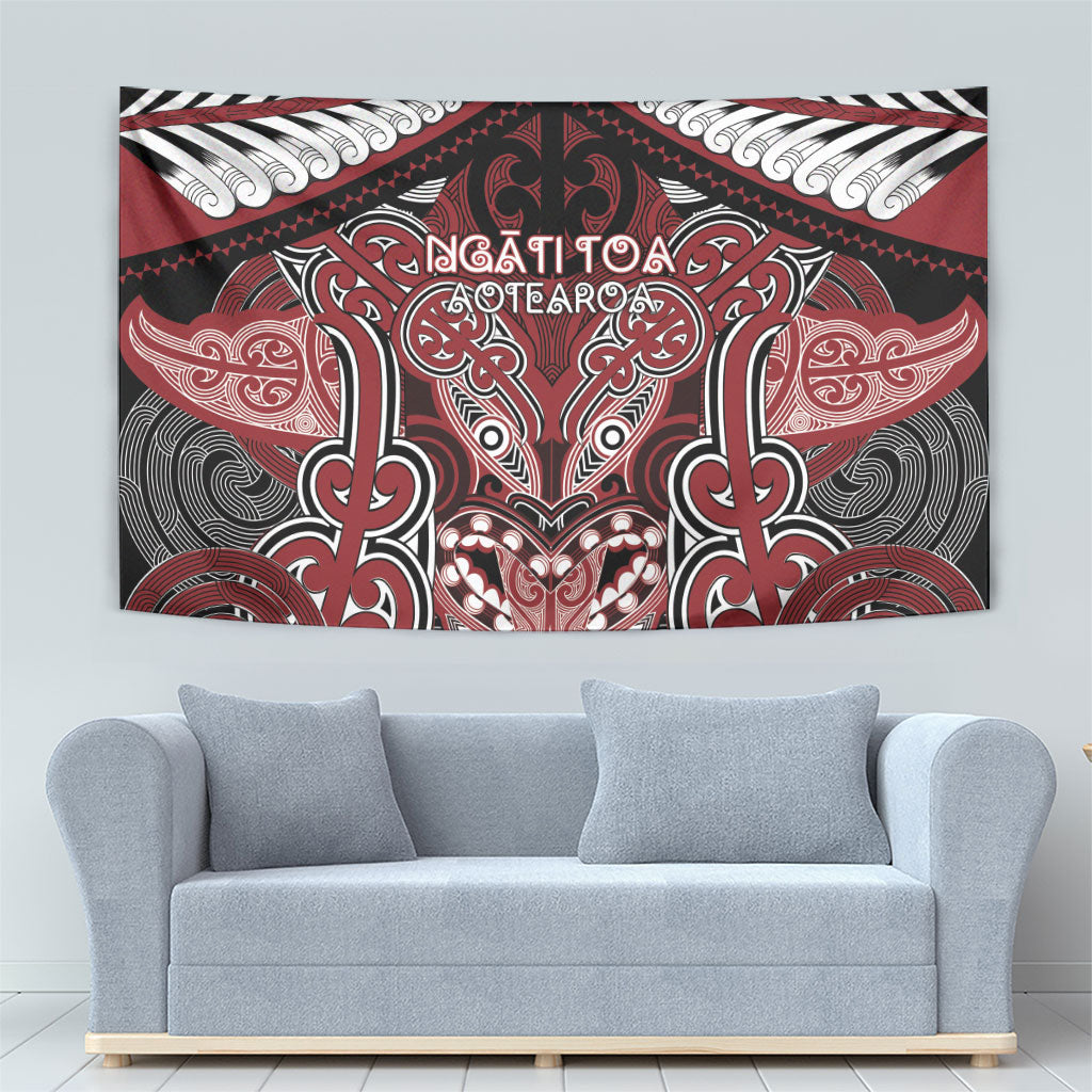 Aotearoa Iwi Ngati Toa Tapestry Maori Kowhaiwhai Pattern LT19 - Polynesian Pride