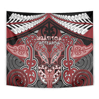 Aotearoa Iwi Ngati Toa Tapestry Maori Kowhaiwhai Pattern LT19 - Polynesian Pride