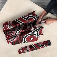 Aotearoa Iwi Ngati Toa Umbrella Maori Kowhaiwhai Pattern LT19 - Polynesian Pride