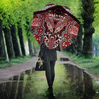 Aotearoa Iwi Ngati Toa Umbrella Maori Kowhaiwhai Pattern LT19 - Polynesian Pride