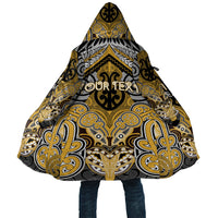 Aotearoa Iwi Ngati Tama Personalised Cloak Maori Kowhaiwhai Pattern LT19 Unisex Yellow - Polynesian Pride