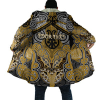Aotearoa Iwi Ngati Tama Personalised Cloak Maori Kowhaiwhai Pattern LT19 - Polynesian Pride