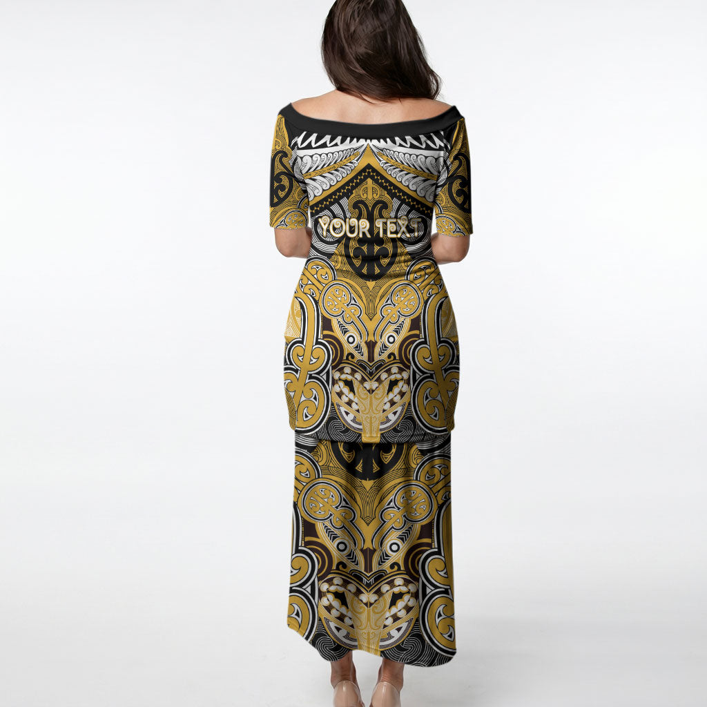 Aotearoa Iwi Ngati Tama Personalised Puletasi Maori Kowhaiwhai Pattern LT19 - Polynesian Pride