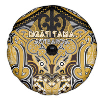 Aotearoa Iwi Ngati Tama Spare Tire Cover Maori Kowhaiwhai Pattern LT19 - Polynesian Pride