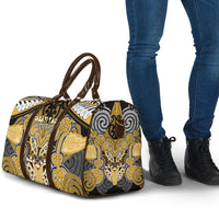 Aotearoa Iwi Ngati Tama Travel Bag Maori Kowhaiwhai Pattern LT19 - Polynesian Pride