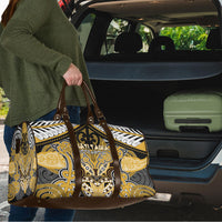 Aotearoa Iwi Ngati Tama Travel Bag Maori Kowhaiwhai Pattern LT19 - Polynesian Pride
