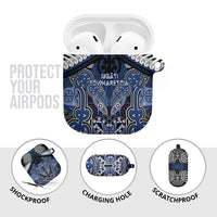 Aotearoa Iwi Ngati Tuwharetoa AirPods Case Maori Kowhaiwhai Pattern LT19 - Polynesian Pride