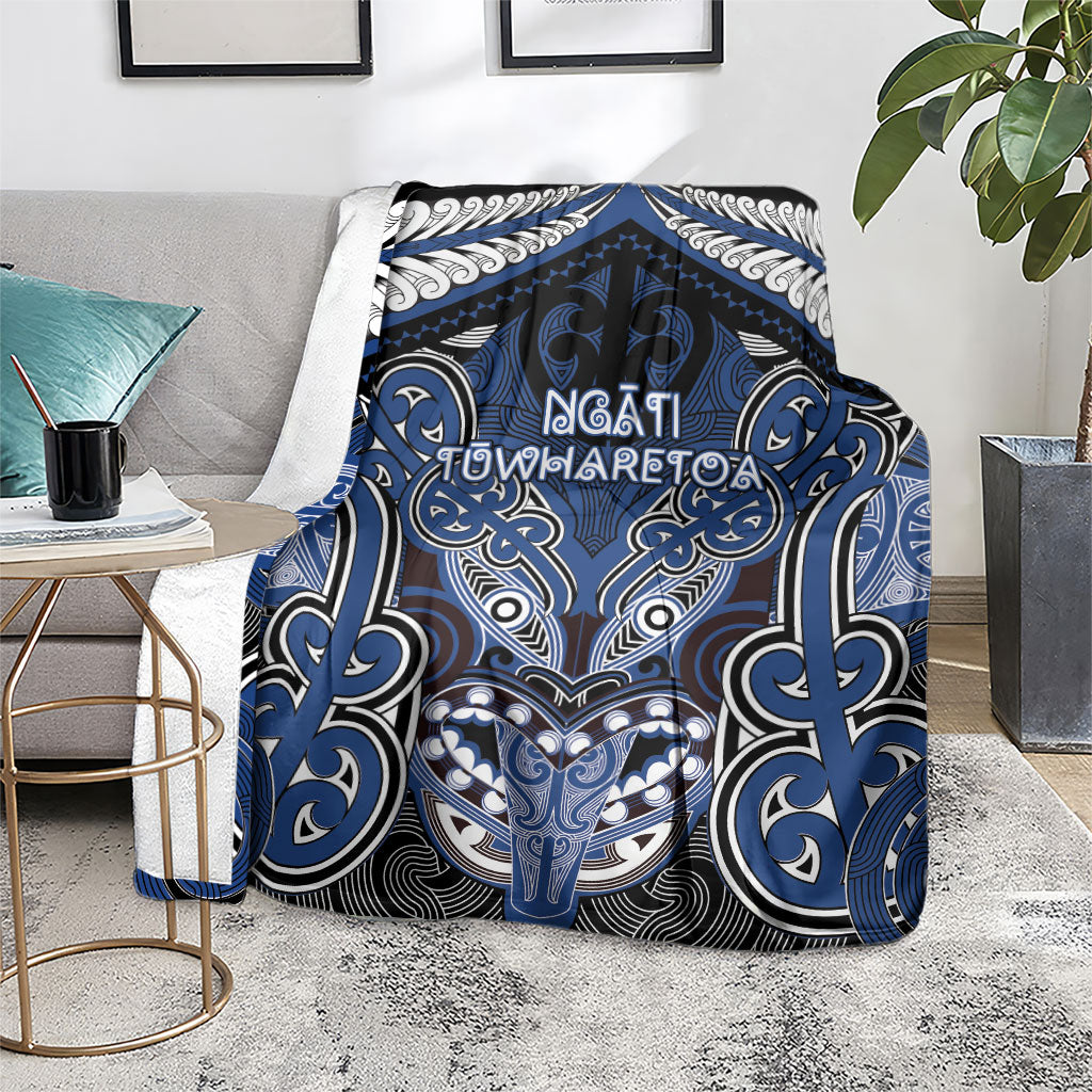 Aotearoa Iwi Ngati Tuwharetoa Blanket Maori Kowhaiwhai Pattern LT19 - Polynesian Pride