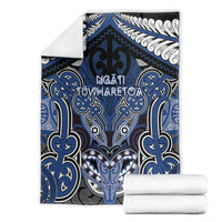 Aotearoa Iwi Ngati Tuwharetoa Blanket Maori Kowhaiwhai Pattern LT19 - Polynesian Pride