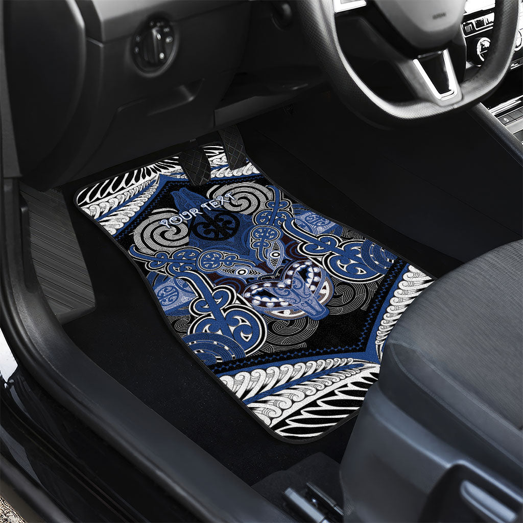 Aotearoa Iwi Ngati Tuwharetoa Personalised Car Mats Maori Kowhaiwhai Pattern LT19 - Polynesian Pride