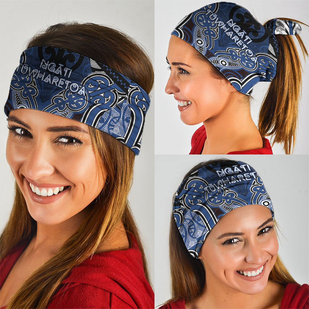 Aotearoa Iwi Ngati Tuwharetoa Neck Gaiter Maori Kowhaiwhai Pattern LT19 - Polynesian Pride