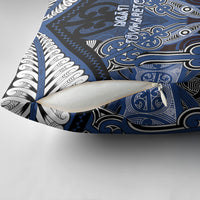 Aotearoa Iwi Ngati Tuwharetoa Pillow Cover Maori Kowhaiwhai Pattern LT19 - Polynesian Pride