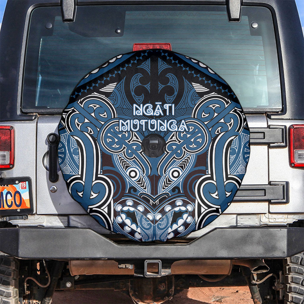 Aotearoa Iwi Ngati Mutunga Spare Tire Cover Maori Kowhaiwhai Pattern