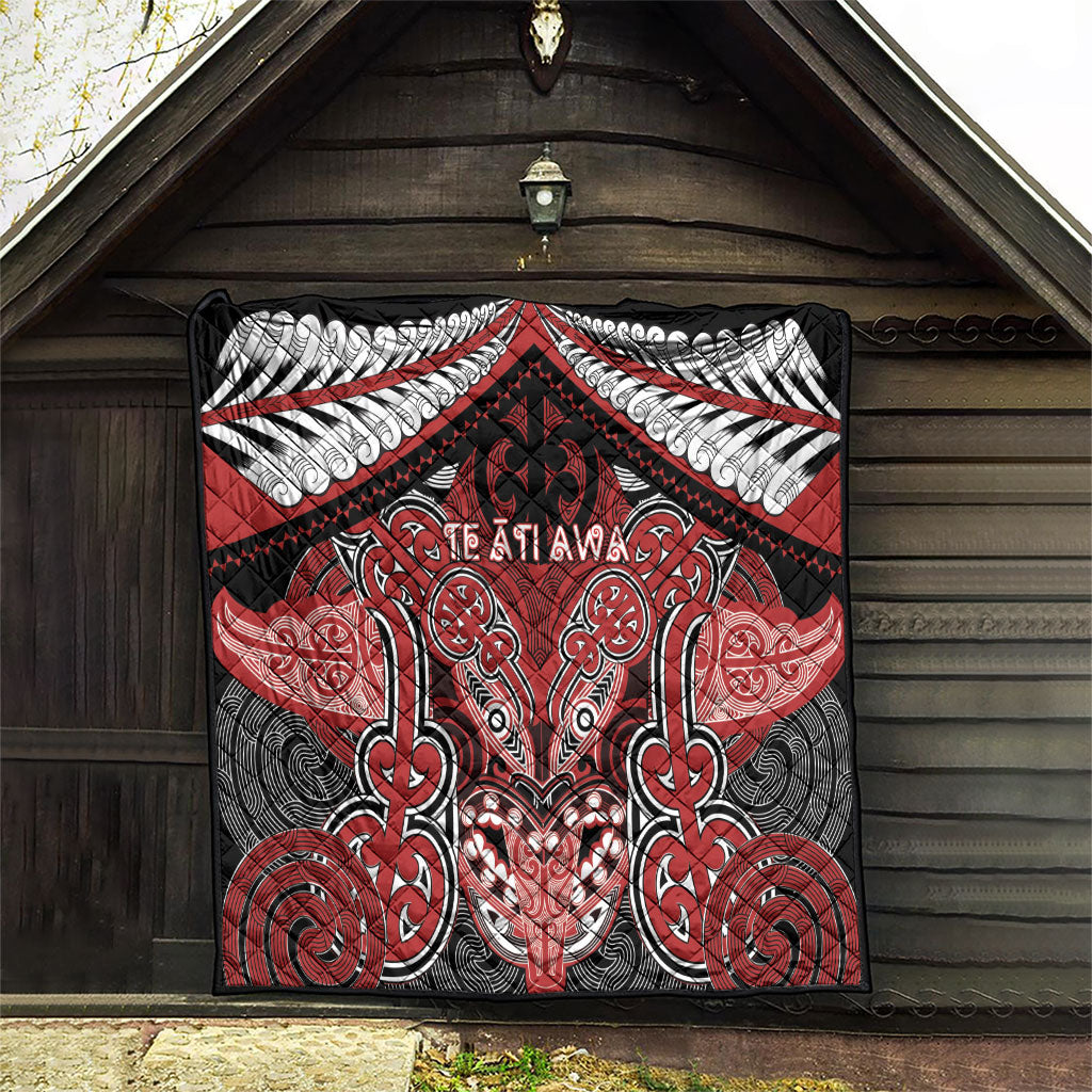 Aotearoa Iwi Te Ati Awa Quilt Maori Kowhaiwhai Pattern