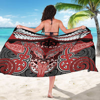 Aotearoa Iwi Te Ati Awa Sarong Maori Kowhaiwhai Pattern