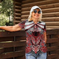 Aotearoa Iwi Te Ati Awa Personalised Women Polo Shirt Maori Kowhaiwhai Pattern LT19 - Polynesian Pride