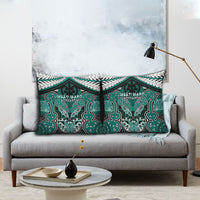 Aotearoa Iwi Ngati Maru Pillow Cover Maori Kowhaiwhai Pattern