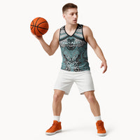 Aotearoa Iwi Ngati Paoa Personalised Basketball Jersey Maori Kowhaiwhai Pattern LT19 - Polynesian Pride