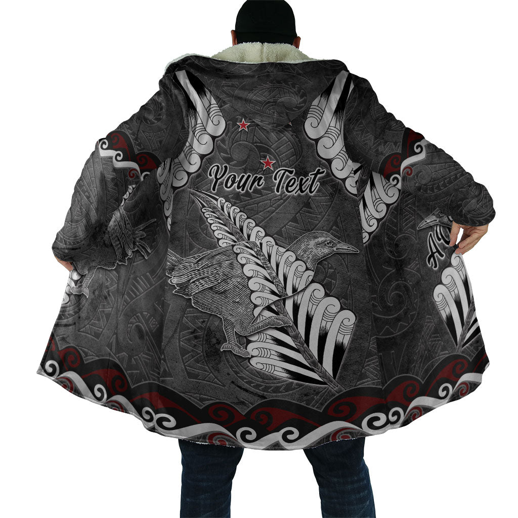 New Zealand Weka Personalised Cloak Aotearoa Hen Silver Fern Maori Pattern LT22 - Polynesian Pride