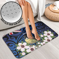 Tomtit New Zealand Personalised Bathroom Set Miromiro Manuka Flower Maori Pattern LT22 - Polynesian Pride