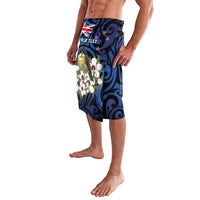 Tomtit New Zealand Personalised Lavalava Miromiro Manuka Flower Maori Pattern LT22 - Polynesian Pride